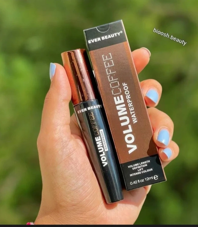 ریمل قهوه ای ضدآب Ever Beauty مدل Volume Coffee
