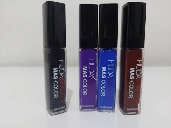 ریمل هدی بیوتی 4 عددی رنگی Huda Beauty