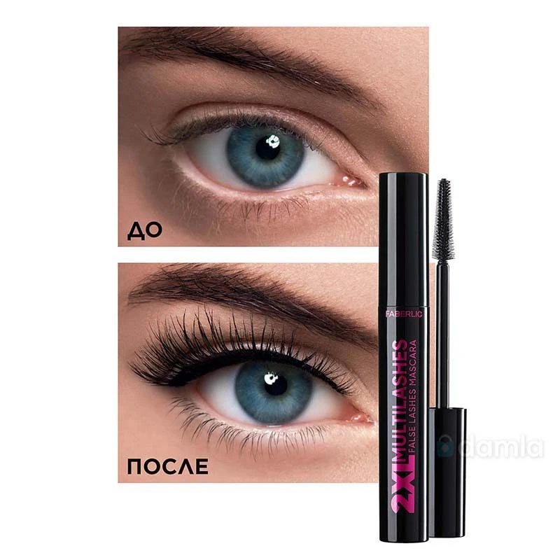 ریمل چند مژه 2XL با جلوه مژه مصنوعی فابرلیک روسیه اورجینال