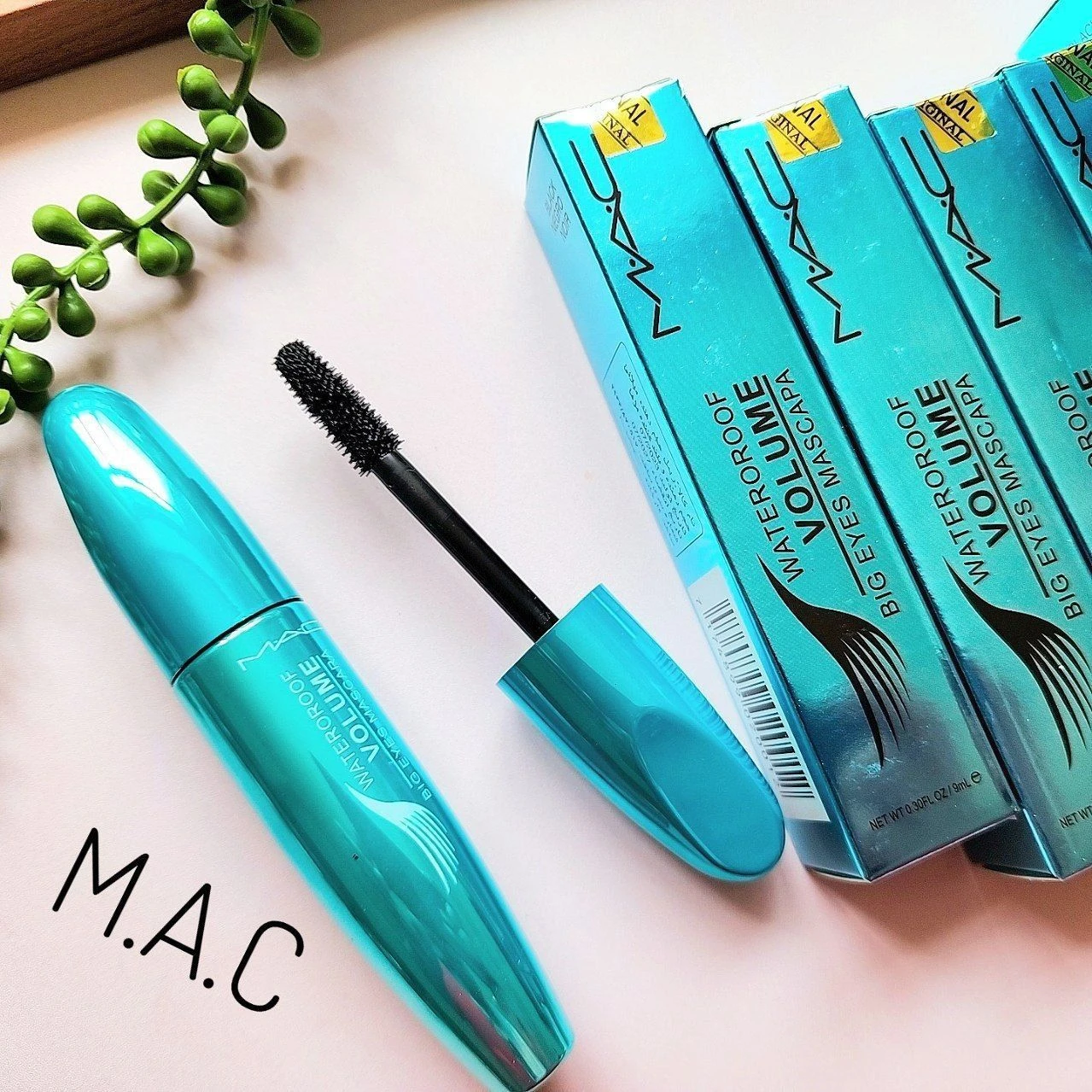 ریمل ژله ایی پوکه آبی مک mac