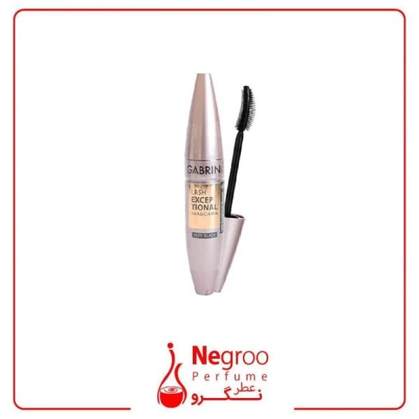 ریمل گابرینی مدل لش اکسپشنال خیلی مشکی ا Gabrini Lash Exceptional very black mascara