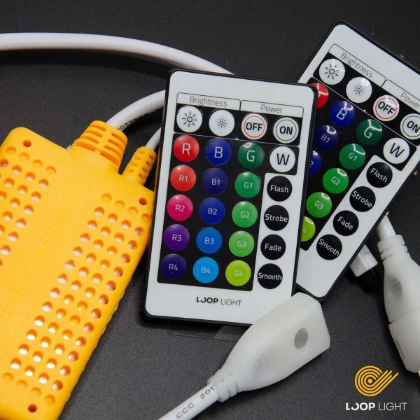 ریموت کنترل RGB لوپ لایت 220 ولت IR