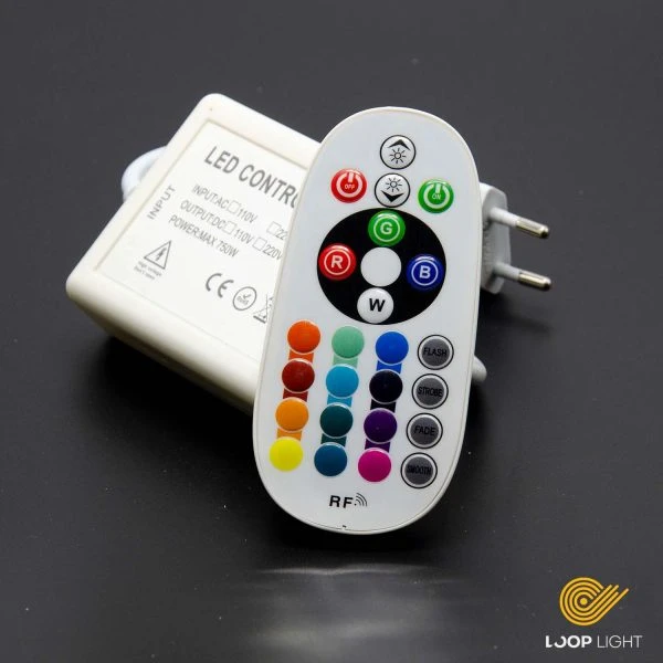ریموت کنترل RGB لوپ لایت 220 ولت RF