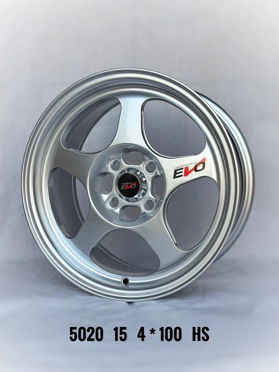 رینگ اسپرت سایز ۱۵×۷ (۱۰۰×۴) Evo نقره ای