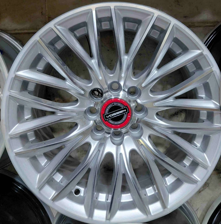 رینگ اسپرت سایز ۱۵×۷ (۱۰۸-۱۰۰×۸) نقره ای Vossen