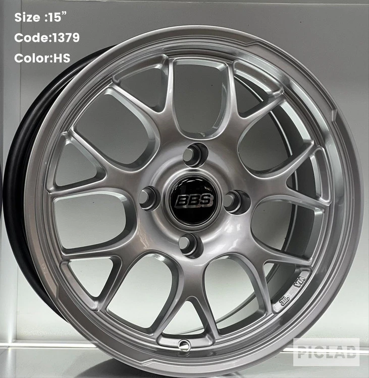 رینگ اسپرت سایز ۱۵ × ۷ (۱۰۸×۴) BBS نقره‌ای