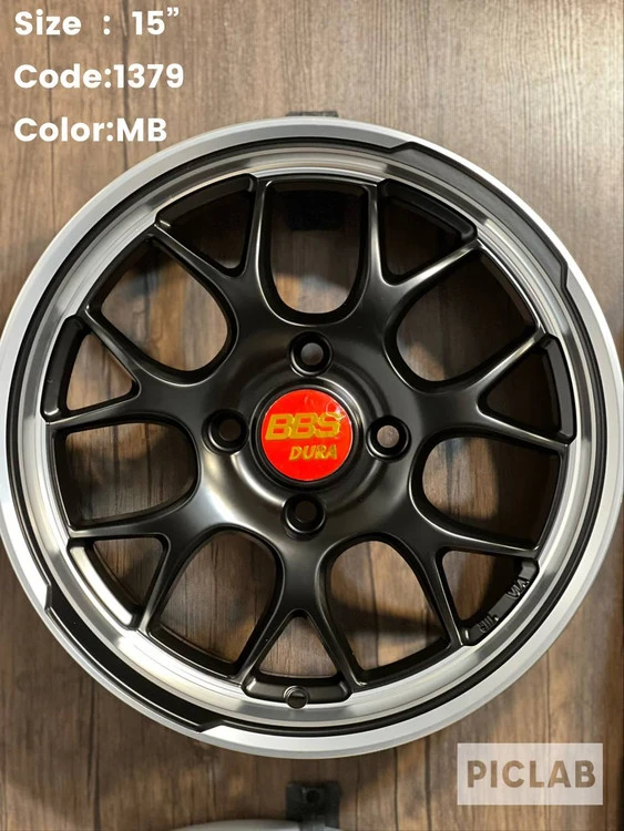 رینگ اسپرت سایز۱۵ (۱۰۸×۴) مشکی BBS