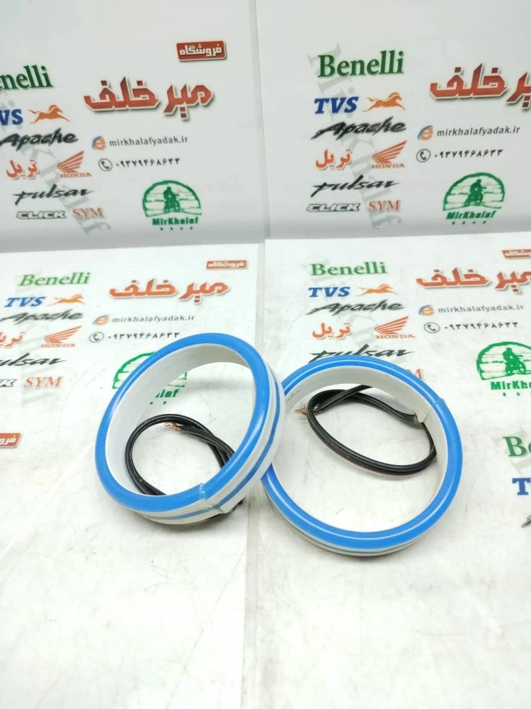 رینگ لایت (دیلایت و نئون) چراغ بلوری موتور rs ار اس ابی (جفتی)