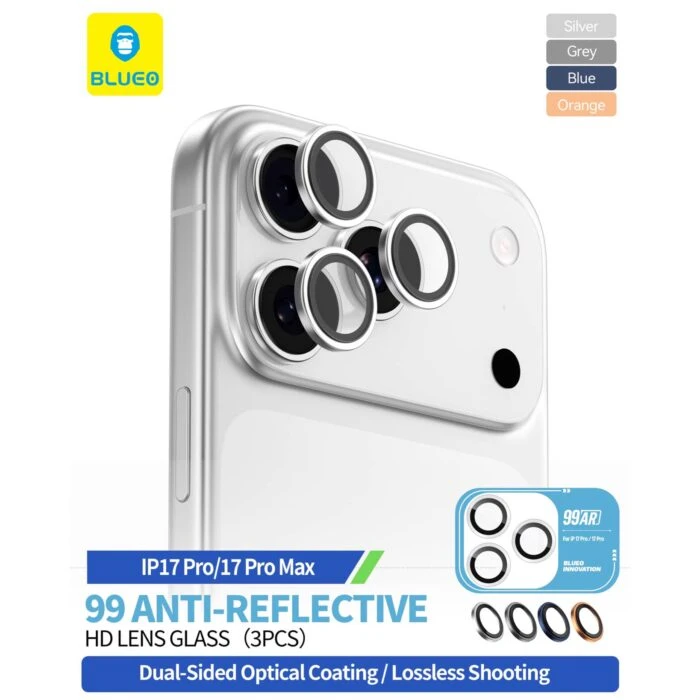 رینگ محافظ لنز BLUEO بلو 99Anti-Reflective PVD Titanium Alloy Lens تیتانیوم ضد انعکاس نور