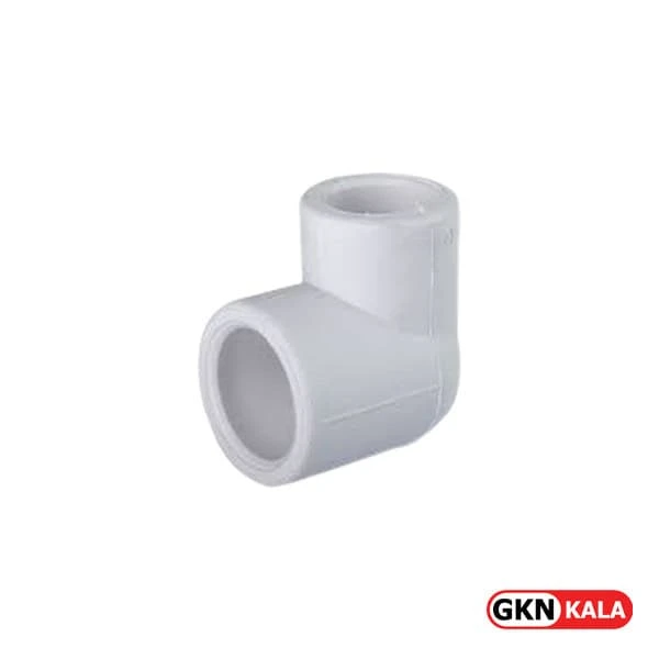 زانو تبدیل ۹۰ درجه آذین لوله