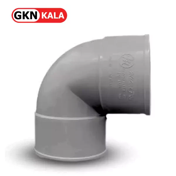 زانو ۹۰ درجه دوسر کوپل UPVC برند MPJ