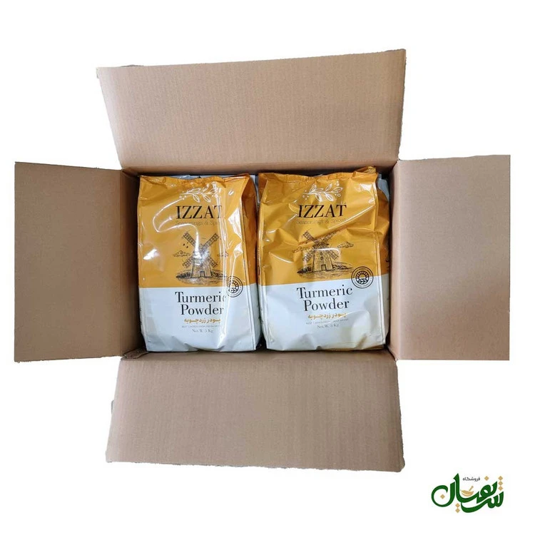 زردچوبه ۵ کیلویی عزت