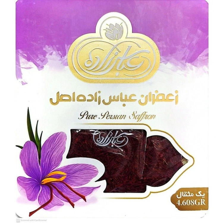 زعفران عباس زاده اصل یک مثقال