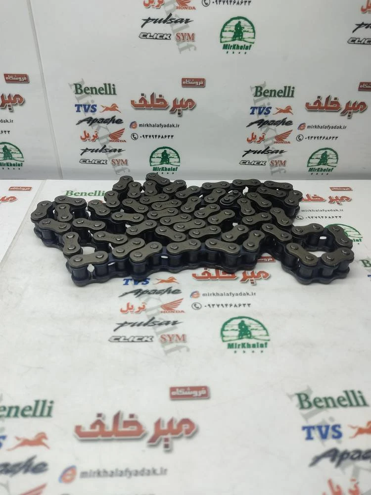 زنجیر 110 دانه 420 فولادی برخی از بی کلاچ مودناس و gt 130