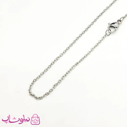 زنجیر استیل مدل دیپلمات نقره ای رنگ – در سه سایز مختلف