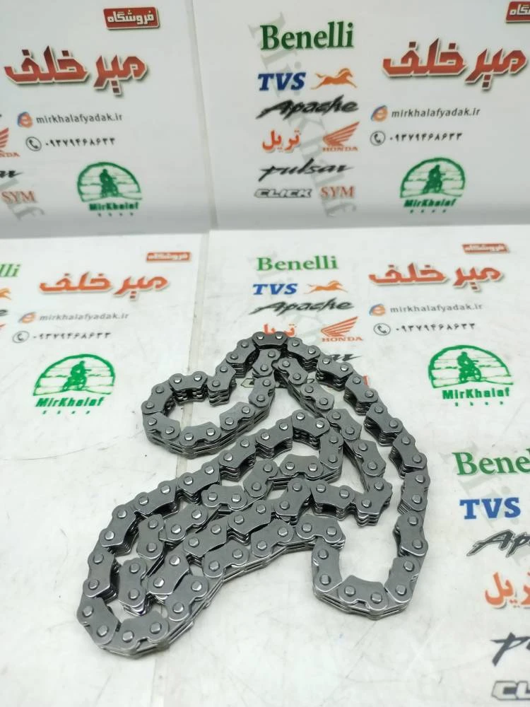 زنجیر تایم تانکی موتور تریل qm کیو ام (112 دانه) 3/4
