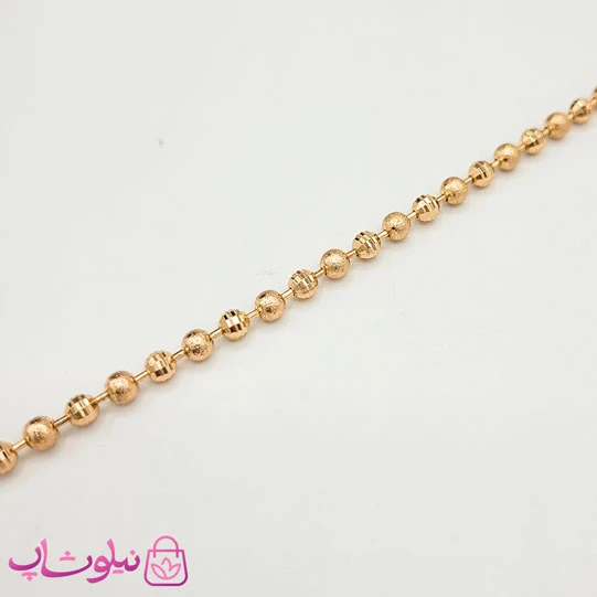 زنجیر زنانه ژوپینگ مدل آلبرنادو 50 سانت 4 میل کاملا شبیه طلا کد 5997
