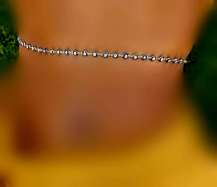 زنجیر شکم چشم نظر