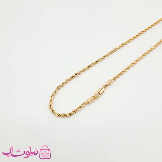 زنجیر طنابی ژوپینگ ظریف 60 سانت کد 198