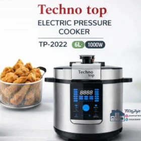 زودپز برقی برند تکنو ظرفیت 6 لیتر مدل Techno TP_2022