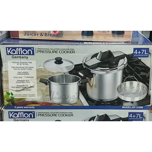 زودپز دوقلو کافلون مدل KF-318WCaflon Pressure Cooker KF-318W