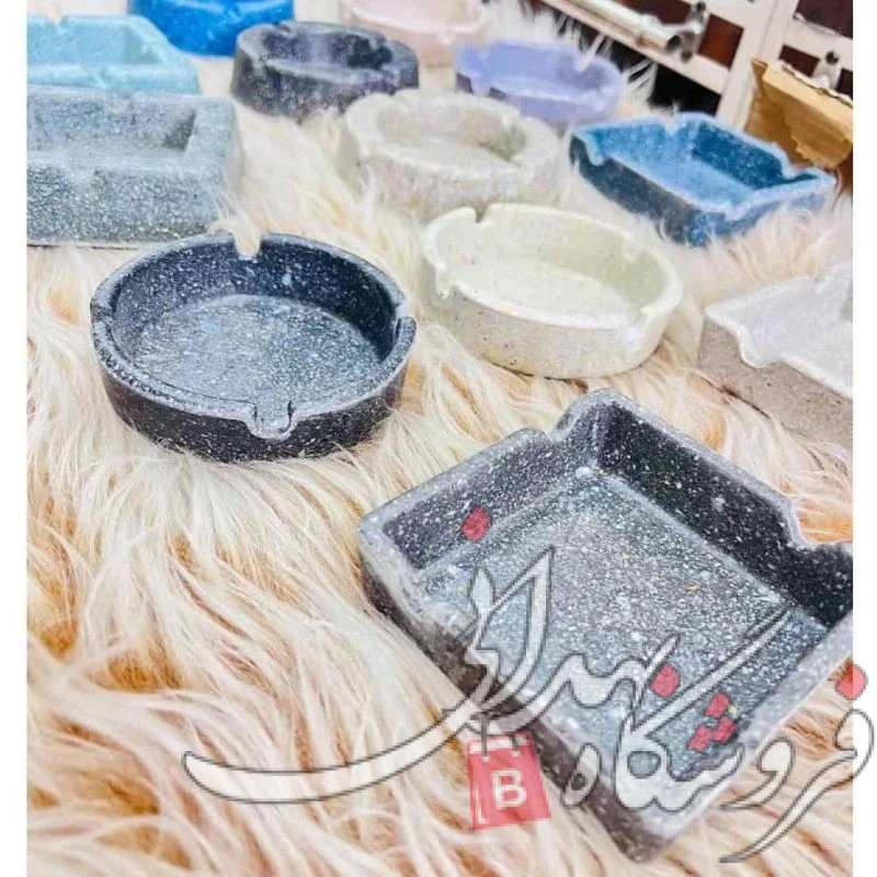 زیر سیگاری ملامین مربع