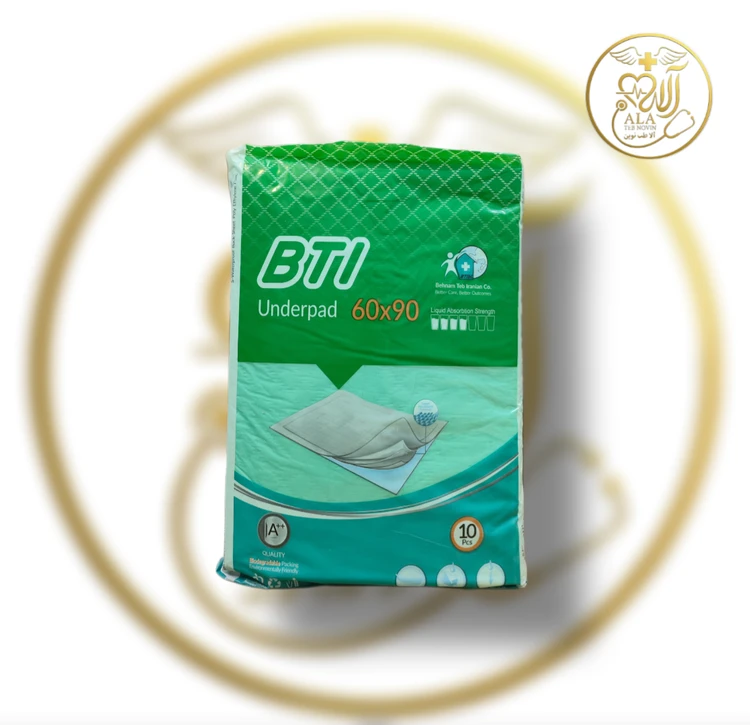 زیرانداز بیمار ( دروشیت) BTI بسته ۱۰ عددی