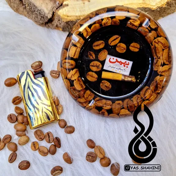 زیرسیگاری دانه قهوه