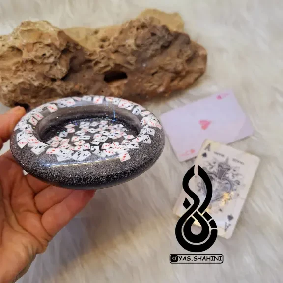 زیرسیگاری طرح آس
