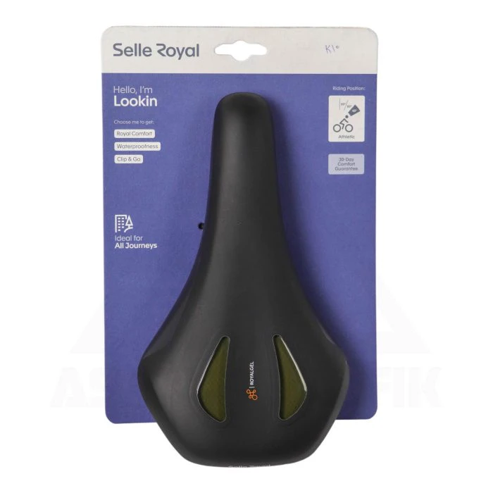 زین دوچرخه سله رویال مدل Selle Royal Lookin 270x153mm