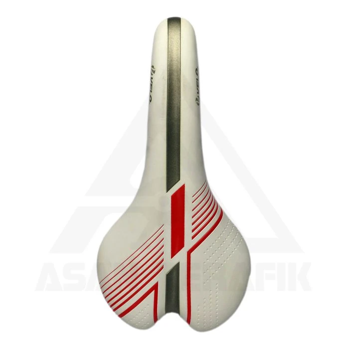 زین دوچرخه ولو Velo Saddle سفید قرمز
