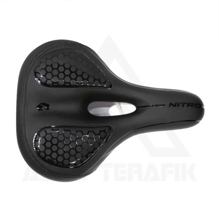 زین دوچرخه ژله ای چراغدار نیترو Nitro