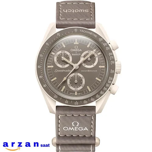ساعت امگا مدل Omega Swatch Earth Desert