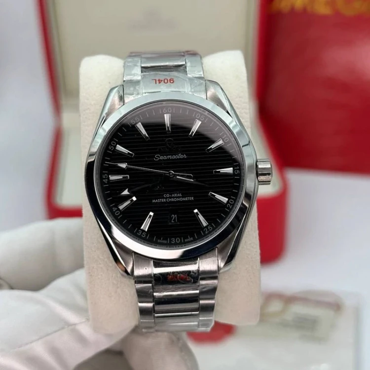 ساعت امگا مدل سیمستر.موتور اتوماتیک Omega - Seamaster Aqua Terra صفحه مشکی