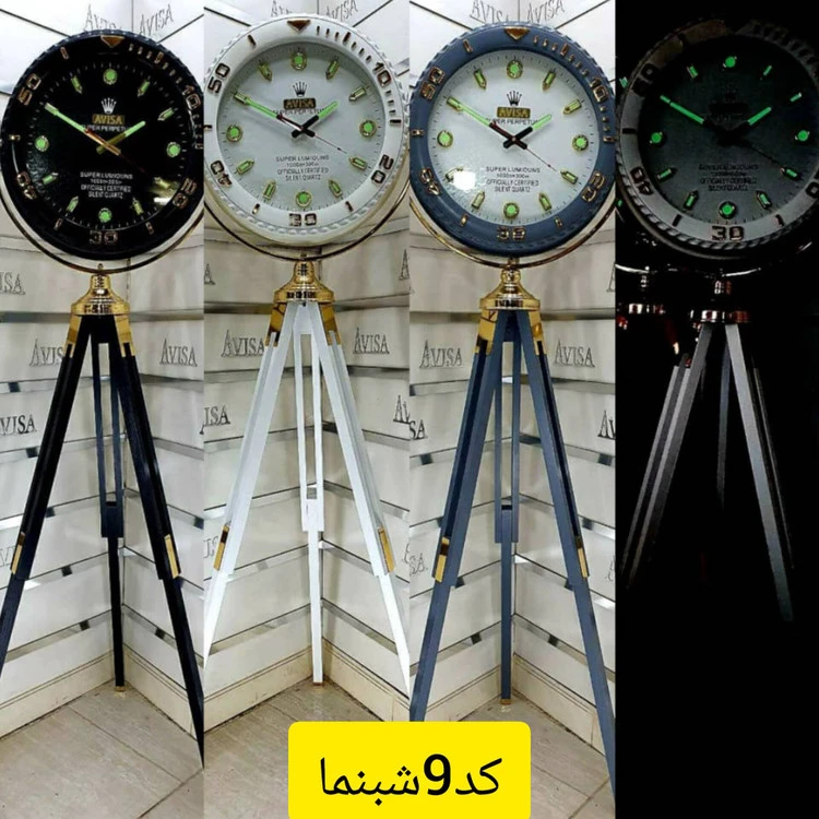 ساعت ایستاده شب نما ( ارسال پسکرایه )