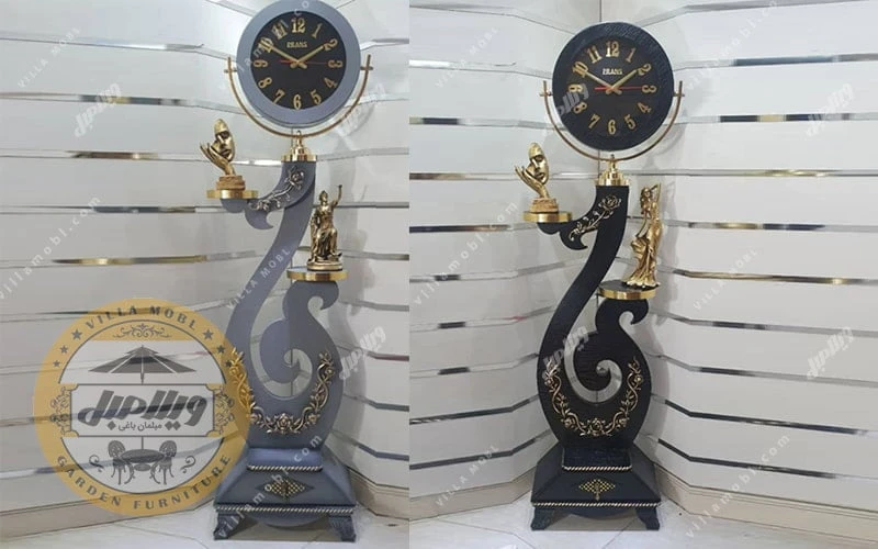 ساعت ایستاده چوبی مدل کلاسیک