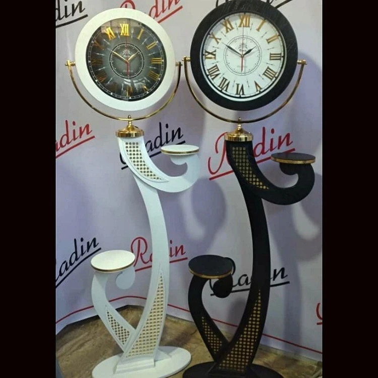 ساعت ایستاده گلدونی (ارسال پسکرایه )