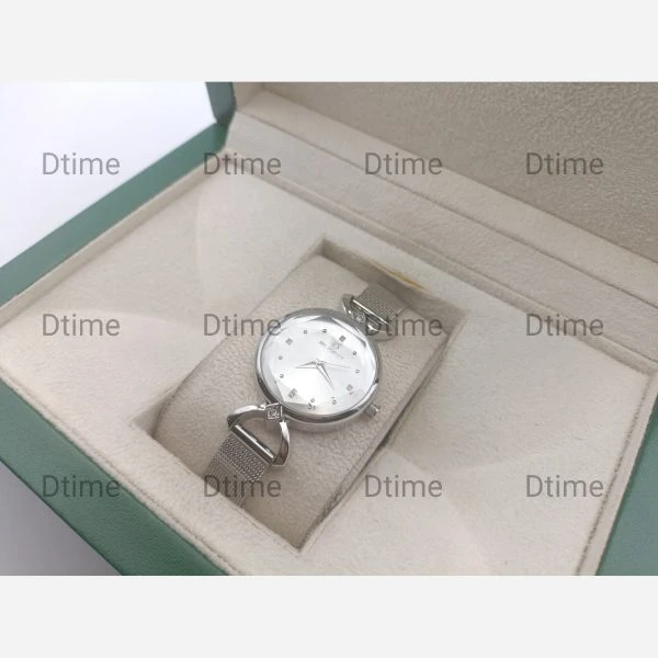 ساعت بلیزر استیل صفحه سفید 3207 تک زنانه