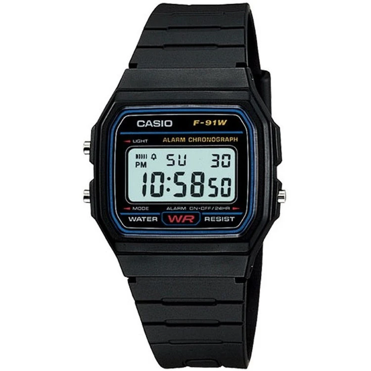 ساعت دیجیتال مردانه F91W-1DG برند casio