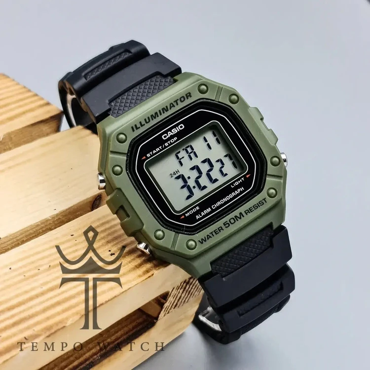 ساعت دیجیتال کاسیو مدل Casio W-218H-3AV