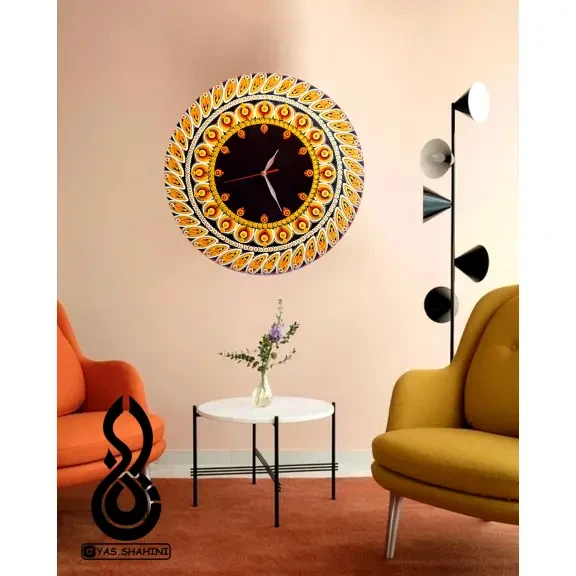 ساعت دیواری سنتی دات ماندالا