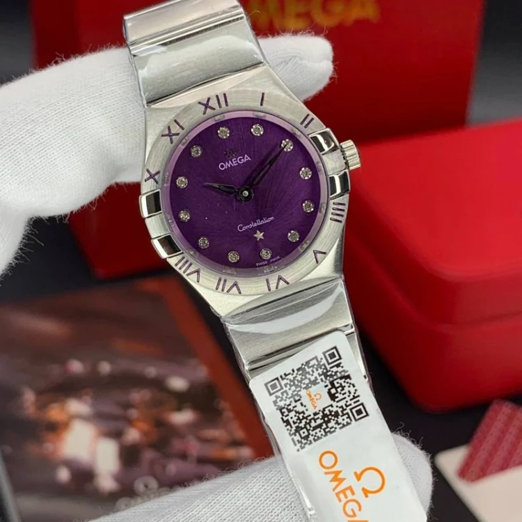 ساعت زنانه امگا کانسلیشن Omega Constellation مستر کوالیتی.رنگ ثابت کد 11