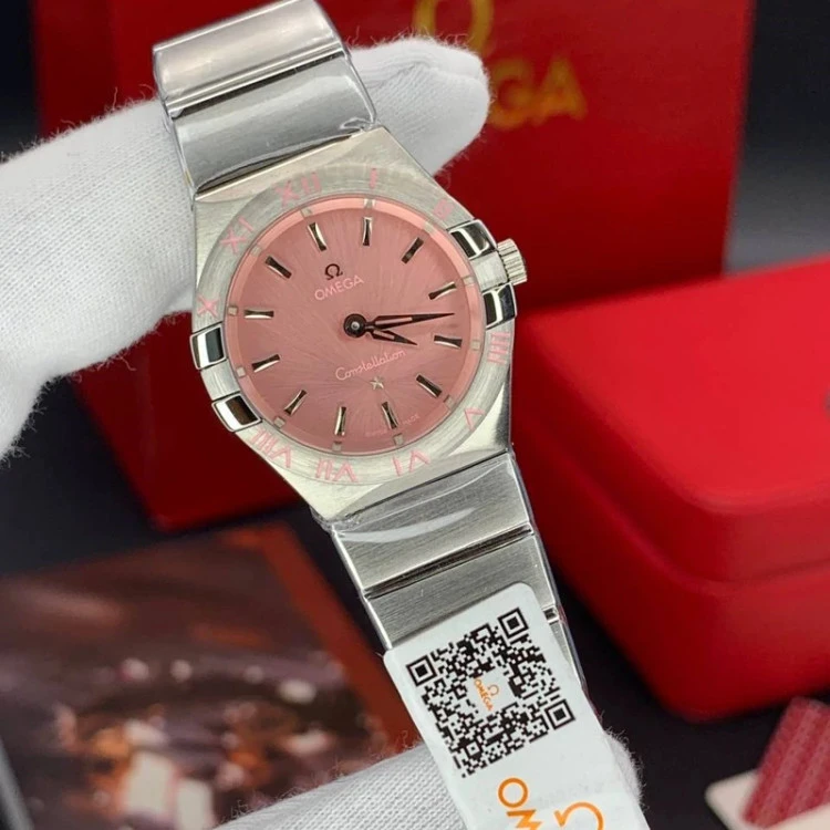 ساعت زنانه امگا کانسلیشن Omega Constellation مستر کوالیتی.رنگ ثابت کد 12