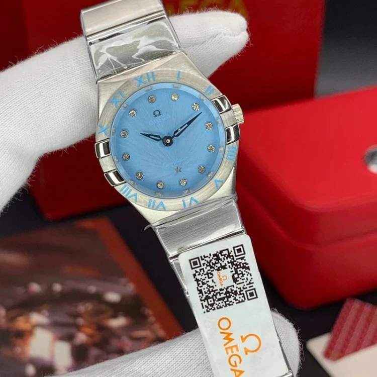 ساعت زنانه امگا کانسلیشن Omega Constellation مستر کوالیتی.رنگ ثابت کد 15