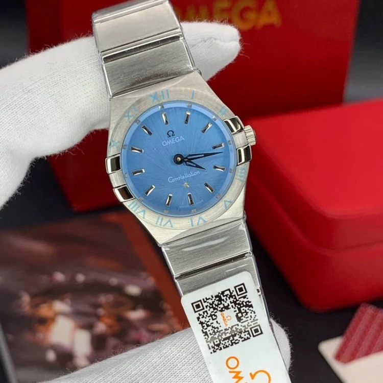 ساعت زنانه امگا کانسلیشن Omega Constellation مستر کوالیتی.رنگ ثابت کد 16