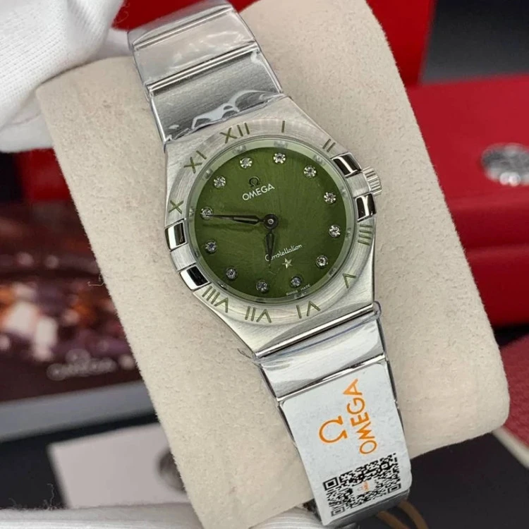 ساعت زنانه امگا کانسلیشن Omega Constellation مستر کوالیتی.رنگ ثابت کد 25