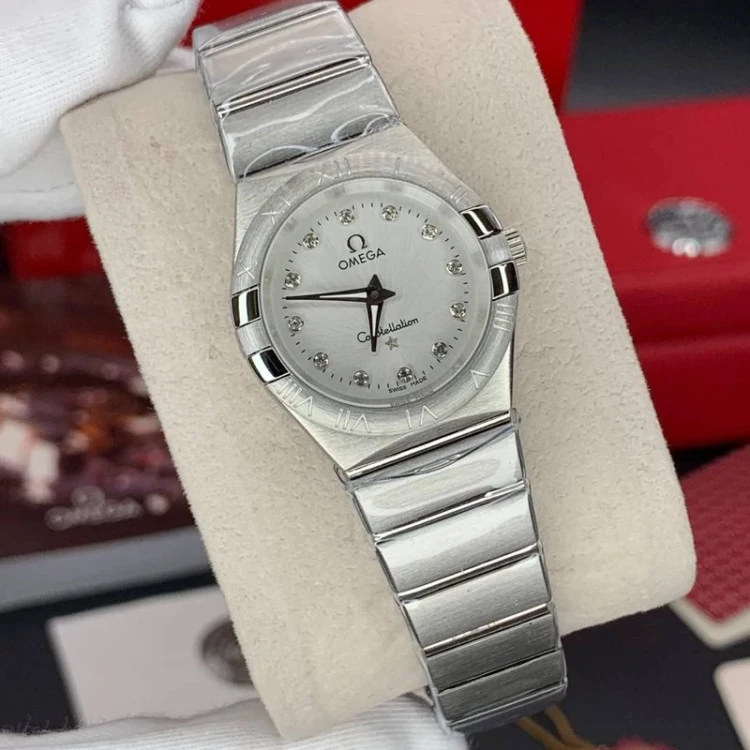 ساعت زنانه امگا کانسلیشن Omega Constellation مستر کوالیتی.رنگ ثابت کد 26