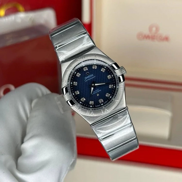ساعت زنانه امگا کانسلیشن Omega Constellation مستر کوالیتی.رنگ ثابت کد 28