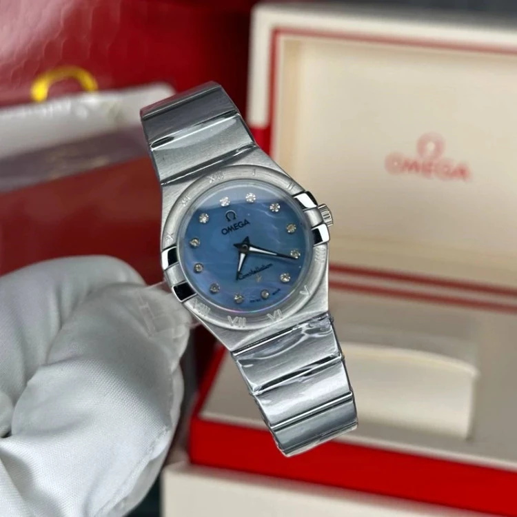 ساعت زنانه امگا کانسلیشن Omega Constellation مستر کوالیتی.رنگ ثابت کد 29