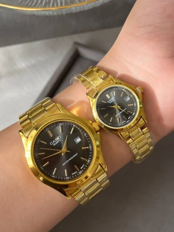 ساعت ست کاسیو Casio طلایی